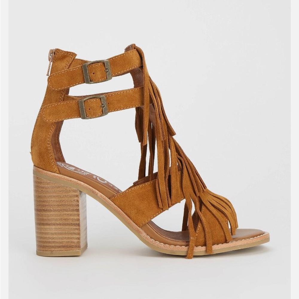 Jeffrey Campbell- Dodge fringe heels‎ Sz 8